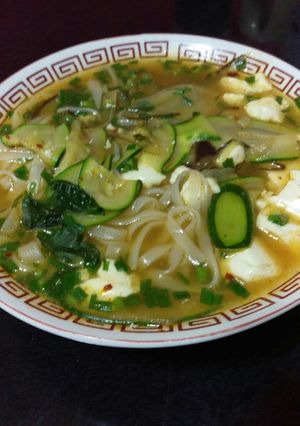 豆腐と野菜のフォーエスニック風-レシピのメイン写真