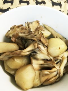 菊芋と舞茸のバター醤油炒め-レシピのメイン写真