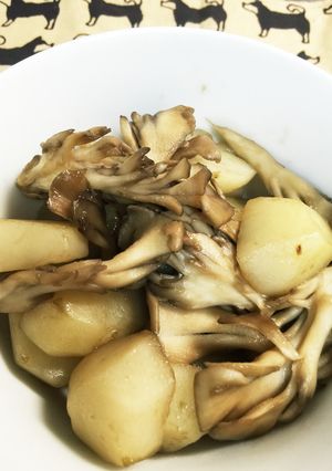 菊芋と舞茸のバター醤油炒め-レシピのメイン写真