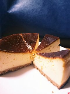 混ぜて焼くだけ!定番チーズケーキ-レシピのメイン写真