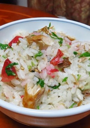 さばの干物の炊き込み混ぜご飯-レシピのメイン写真