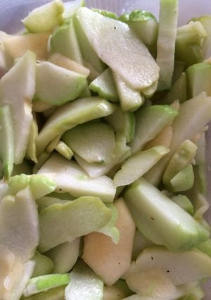 母の味 はやとうりと、りんごのマリネ-レシピのメイン写真
