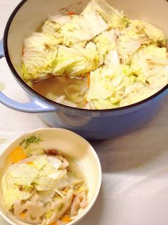 残り野菜もIN!白菜と豚バラの重ね煮-レシピのメイン写真