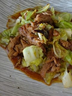 大豆のお肉とキャベツ炒め-レシピのメイン写真