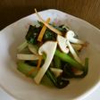 香り良い♪松茸と小松菜のさっと煮