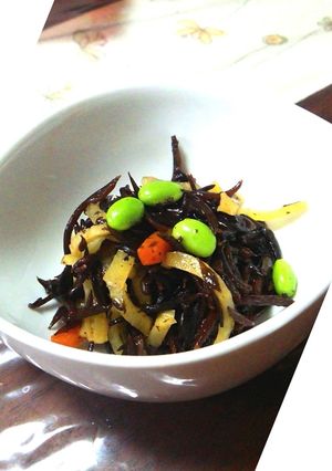 シャンタンで中華風ぽりぽりひじき煮☺-レシピのメイン写真