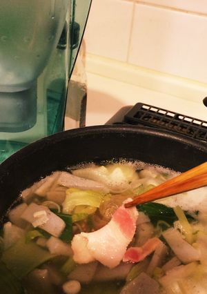 豚汁風しゃぶしゃぶ-レシピのメイン写真
