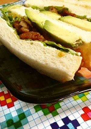 大豆のお肉でBLTサンドイッチ-レシピのメイン写真
