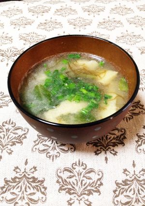 もずくとホウレン草miso汁☆便秘解消！-レシピのメイン写真