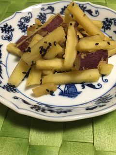 さつまいも金平-レシピのメイン写真
