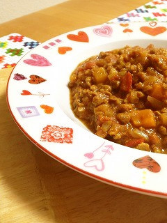 大豆のお肉でノンオイルキーマカレー☆-レシピのメイン写真