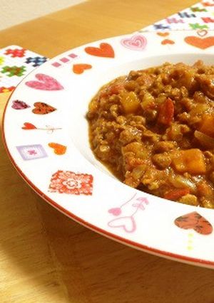 大豆のお肉でノンオイルキーマカレー☆-レシピのメイン写真