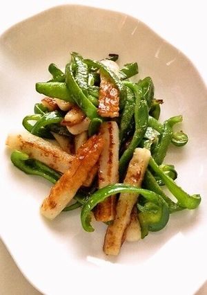 ちくわとピーマンの創味シャンタン炒め-レシピのメイン写真