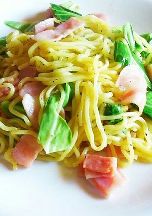 ダシダとごま油だけ！塩焼きそば-レシピのメイン写真