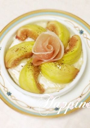♡いちじくと生ハムのココットカマン♡-レシピのメイン写真