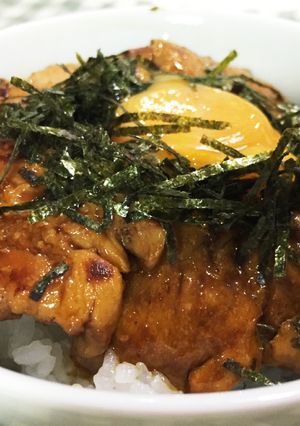 鶏胸肉なのにやわらかい☆焼き鳥丼-レシピのメイン写真