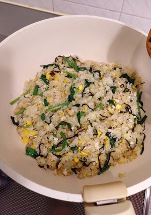 ニラたま炒飯-レシピのメイン写真