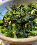 基本のほうれん草の胡麻和え