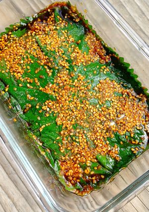 大葉（青紫蘇）のごま醤油漬け-レシピのメイン写真