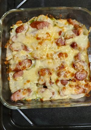 白菜とソーセージのチーズ焼き-レシピのメイン写真