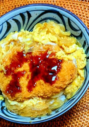 コロッケ玉子丼-レシピのメイン写真
