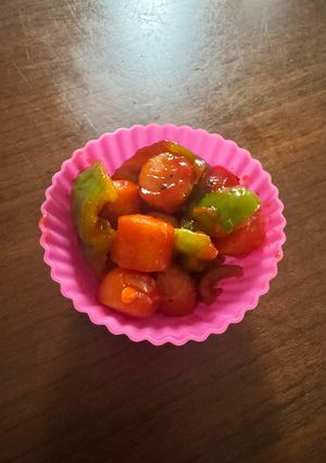 ピーマンウインナーケチャップ炒め-レシピのメイン写真