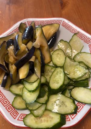 茄子ときゅうりの塩ごま油-レシピのメイン写真