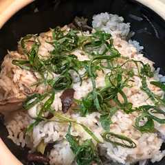 รูปของ 椎茸の炊き込みご飯♡