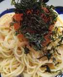 イクラとたらこの冷製パスタ★カッペリーニ
