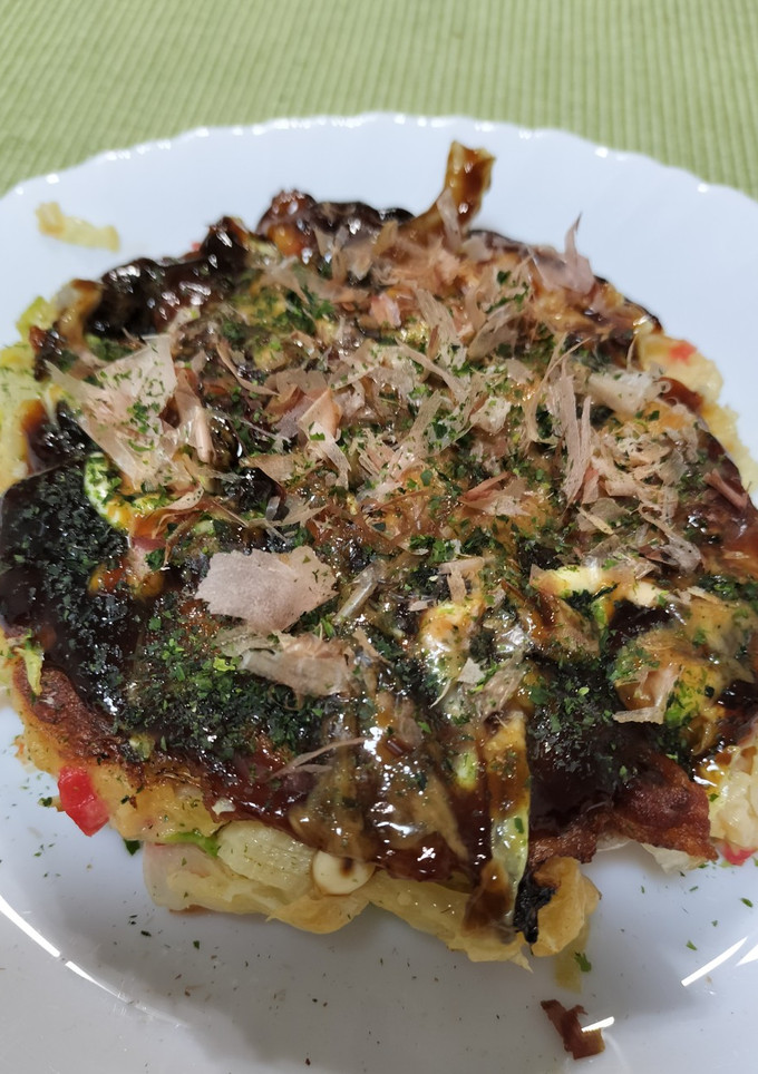 簡単に、お好み焼き-レシピのメイン写真