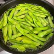 時短枝豆の茹で方⭐︎フライパンで楽⭐︎節約
