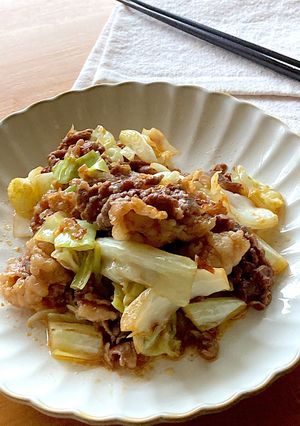 牛肉とキャベツの回鍋肉-レシピのメイン写真