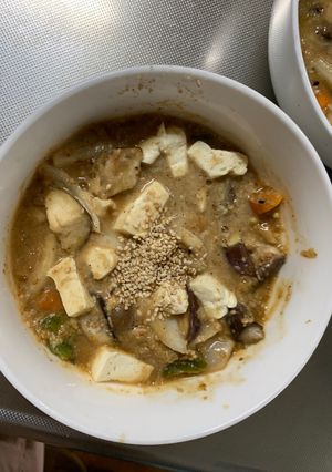 肉無豆腐簡単クリーミー麻婆味野菜炒め-レシピのメイン写真