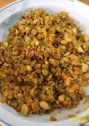 大豆ドライカレー-レシピのメイン写真