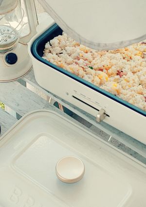campめしチャーハン-レシピのメイン写真