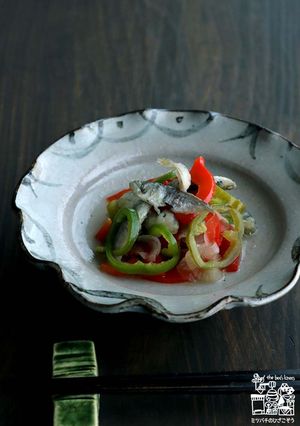 小さな豆あじの南蛮漬け-レシピのメイン写真