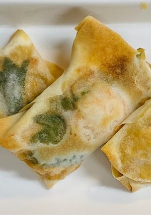 グリルで揚げ焼き春巻き！-レシピのメイン写真