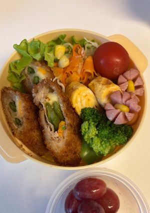 高校生女子お弁当 6/4-レシピのメイン写真