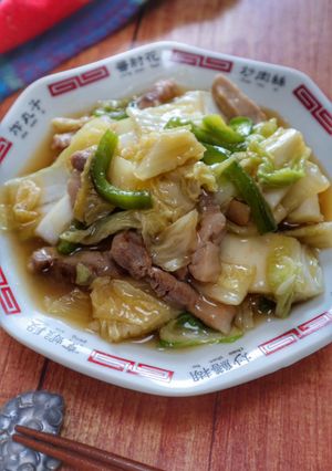 豚肉とピーマン白菜の中華煮-レシピのメイン写真