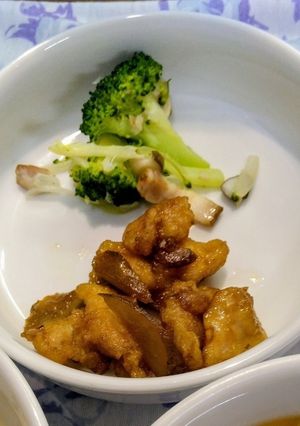 【保育園の給食】鶏とごぼうの甘辛煮-レシピのメイン写真