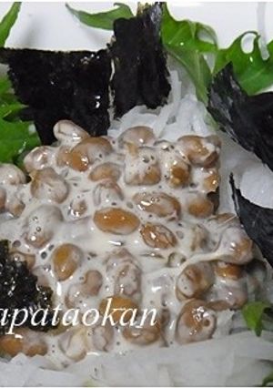 簡単、ヘルシー♪納豆と大根のサラダ-レシピのメイン写真