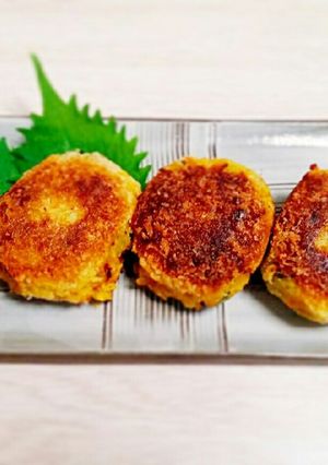 美味♪南瓜とお芋のコロッケ-レシピのメイン写真
