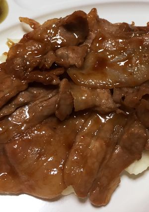 マッシュポテトの豚肉のせ-レシピのメイン写真