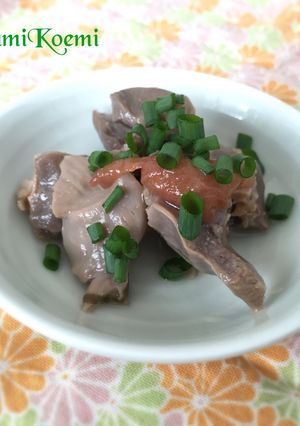 梅酒でこさえる砂肝の梅煮-レシピのメイン写真