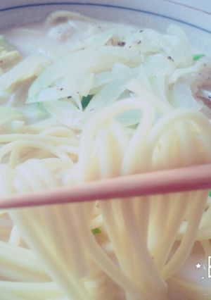 豆乳アボカド味噌ラーメン-レシピのメイン写真
