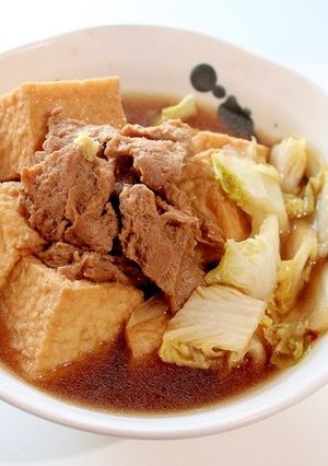 低糖♪厚揚げと白菜と大豆のお肉の炊いたん-レシピのメイン写真