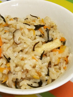 乾物トリオの五目飯-レシピのメイン写真