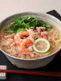 卯月製麺「干し海老スープの旨塩そうめん」