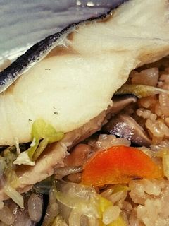 水炊き鍋風炊き込みご飯-レシピのメイン写真