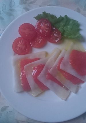 聖護院大根のマリネ 千枚漬けで-レシピのメイン写真